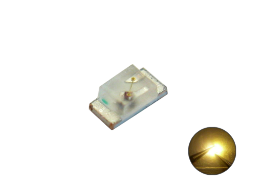 3,0*1,4*0,8mm SMD LED Modellbahn Miniaturbeleuchtung 5 Stück "warm-weiss " Maße 