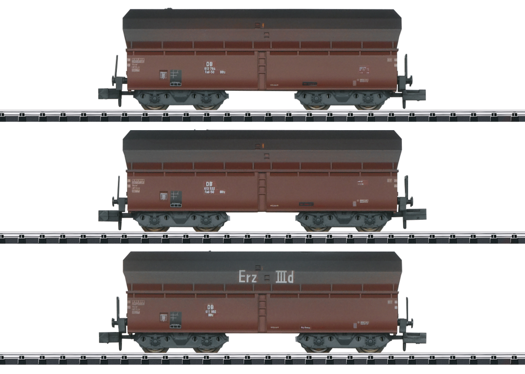 Minitrix T18269 Güterwagen-Set Kokstransport Teil 3 Spur N