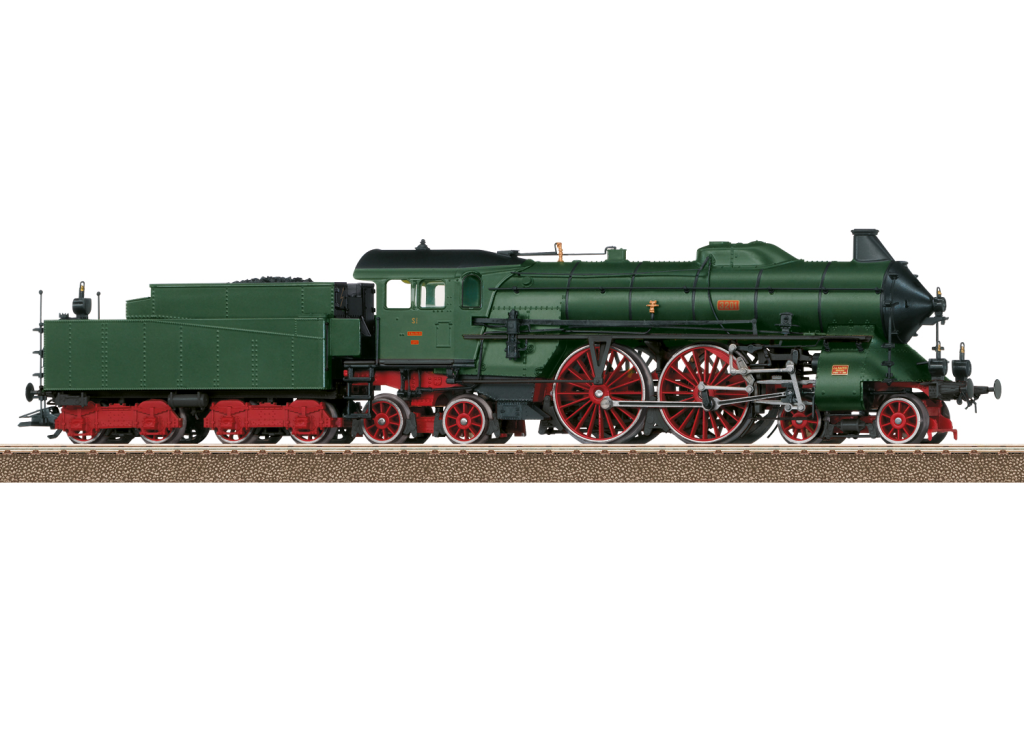 Trix T25015 Schnellzug-Dampflokomotive S 2/6 Spur H0