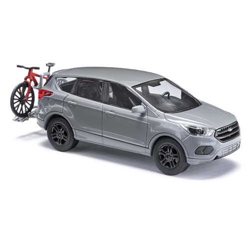 Busch 53528 Ford Kuga mit Fahrradträger und Mountainbike Spur H0