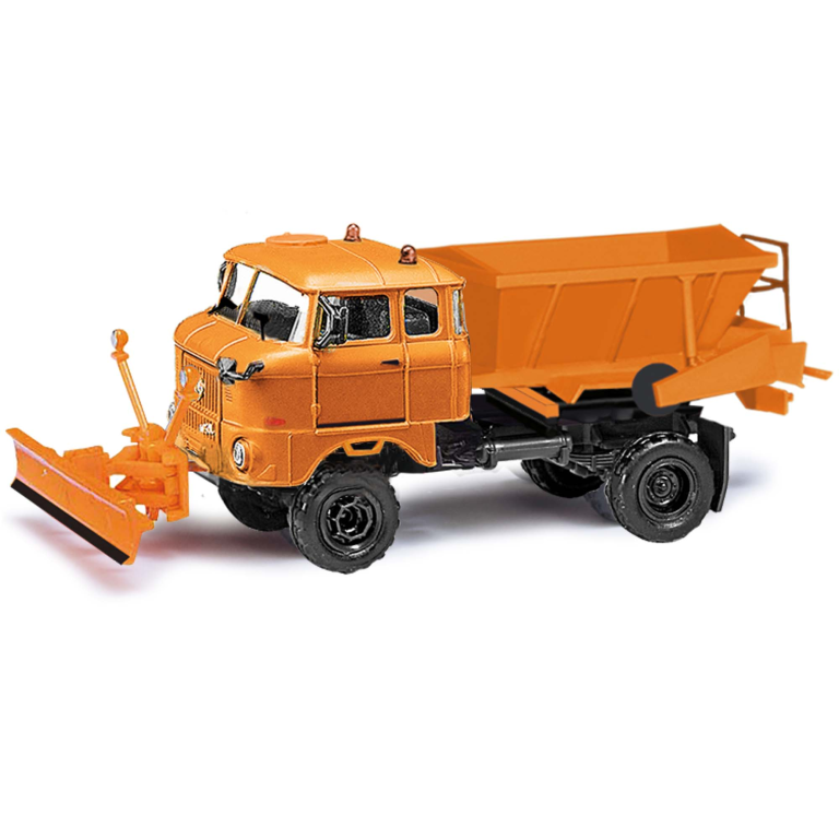 Busch 95286 IFA W50 LA D035 Winterdienst mit Schneeschild Spur H0