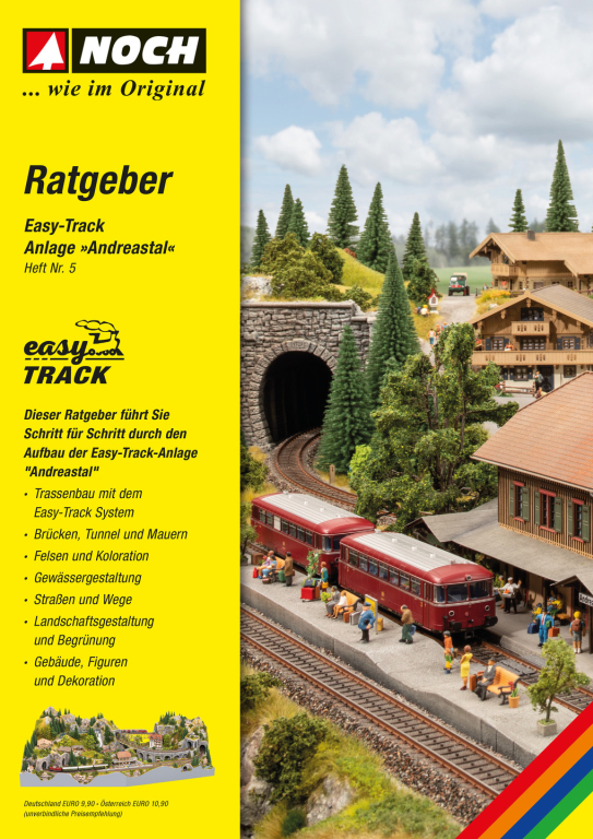 NOCH 71902 Ratgeber Easy-Track "Andreastal" deutsch, 120 Seiten
