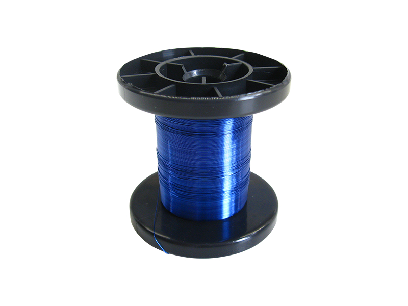 Kupferlackdraht 1x0,1mm extra dünn blau 100 Meter CU Draht Spule Modellbau 