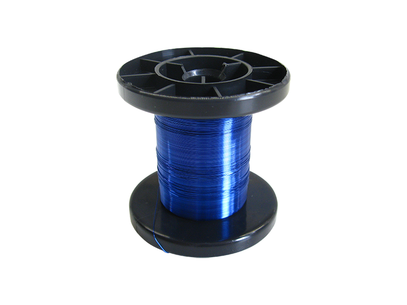 100m Spule Kupferlackdraht Lackdraht blau 0,15mm
