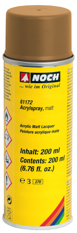 NOCH 61172 Acrylspray, matt, ocker 200 ml