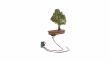 NOCH 21771 micro motion Baum mit Schaukel 12 cm hoch TT