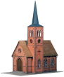 FALLER 130239 Kleinstadt-Kirche Spur H0
