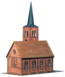 FALLER 130239 Kleinstadt-Kirche Spur H0