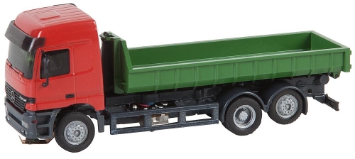 FALLER 161481 LKW MB Actros LH96 Abrollcontainer (HERPA) Spur H0