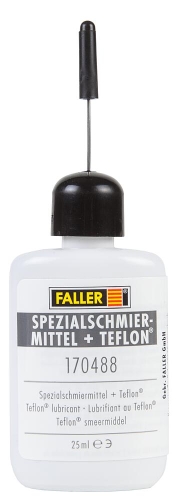 FALLER 170488 Spezialschmiermittel + Teflon®, 25 ml Spur H0, TT, N, Z