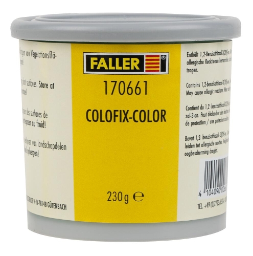 FALLER 170661 Colofix-Color, 230 g Spur H0, TT, N, Z