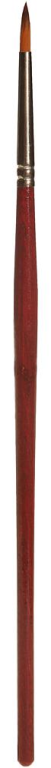 FALLER 172107 Rundpinsel mit brauner Spitze, synthetisch, Größe 3 Spur H0, TT, N, Z