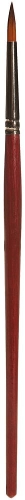 FALLER 172109 Rundpinsel mit brauner Spitze, synthetisch, Größe 6 Spur H0, TT, N, Z