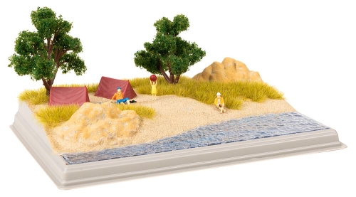 FALLER 180050 Mini-Diorama Strand Spur H0