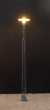 FALLER 180110 LED-Gittermast-Aufsatzleuchte, 3 Stück Spur H0