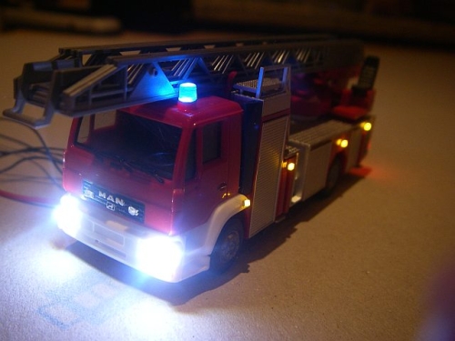 LED Beleuchtungsset Feuerwehr Standmodelle / Car System