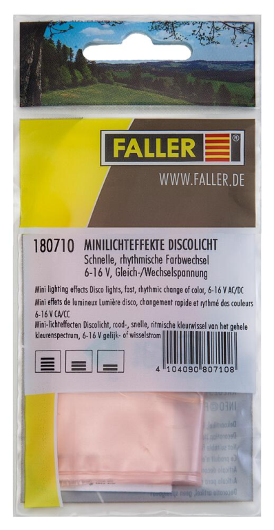 FALLER 180710 Minilichteffekte Discolicht Spur H0, TT, N