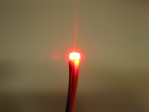 LED SMD 0603 mit Kabel rot für Car System