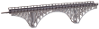 FALLER 282915 Stahlträgerbrücke Spur Z
