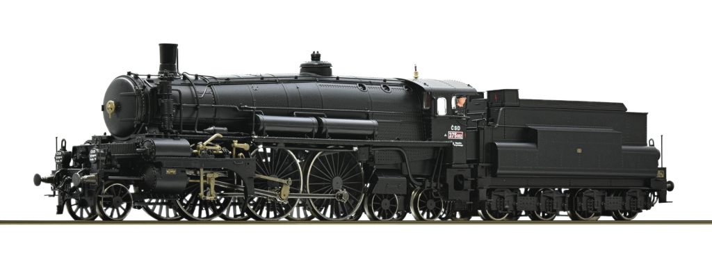 ROCO 7110005 Dampflokomotive Rh 375.0 CSD Spur H0