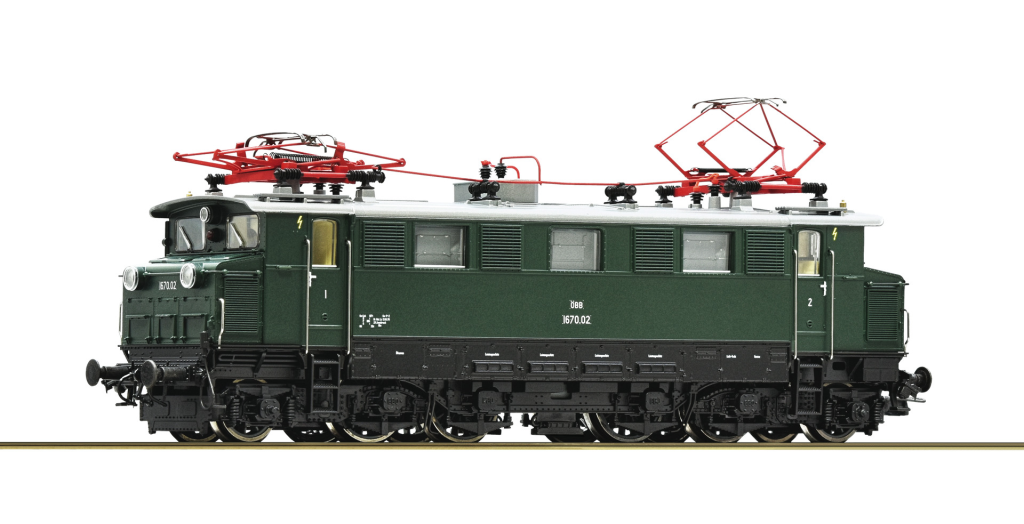 ROCO 7500047 Elektrolokomotive 1670.02 ÖBB Spur H0