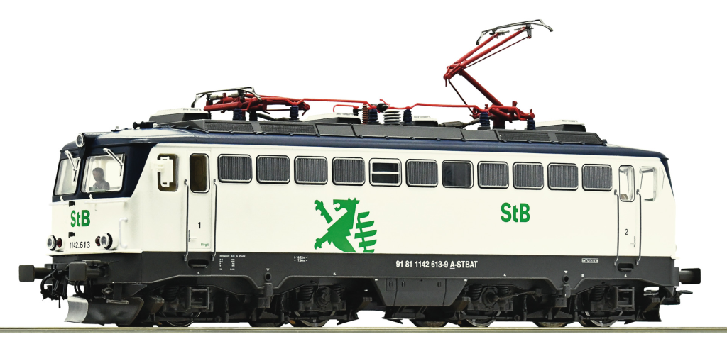 ROCO 7500042 Elektrolokomotive 1142 613-9 StB Spur H0