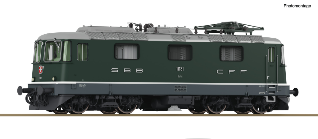 ROCO 7510027 Elektrolokomotive Re 4/4 II 11131 SBB Spur H0