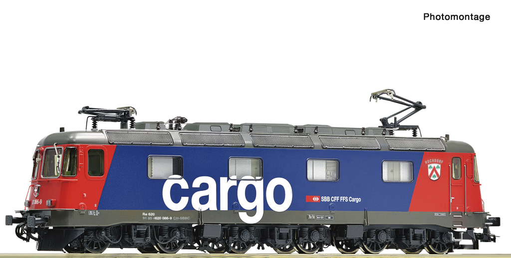 ROCO 7500033 Elektrolokomotive Re 620 086-9 SBB Cargo Spur H0