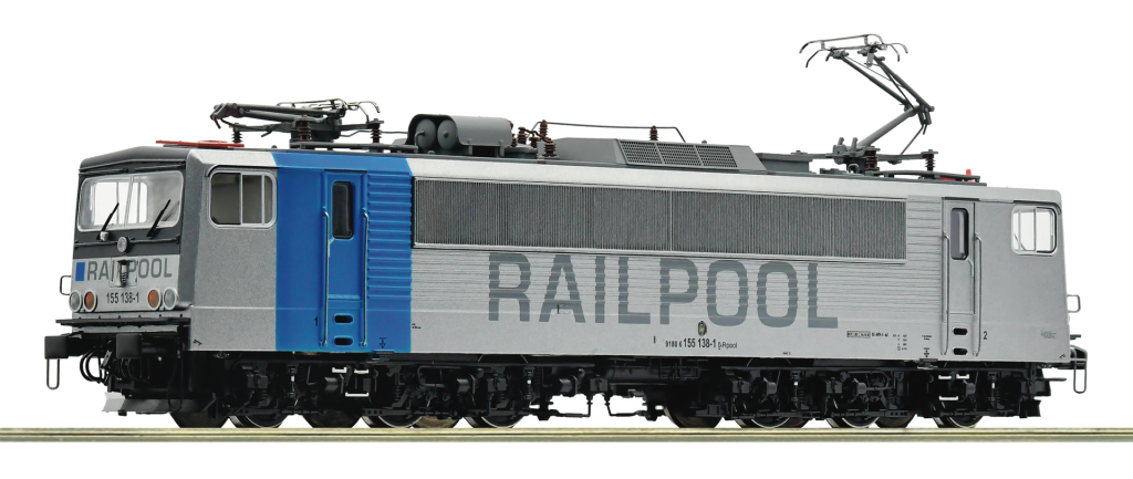 ROCO 70469 Elektrolokomotive 155 138-1 Railpool Spur H0