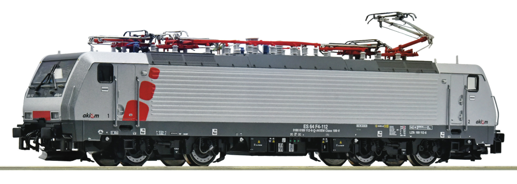 ROCO 7500057 Elektrolokomotive 189 112-6 Akiem Spur H0