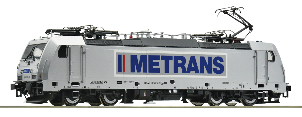 ROCO 7500016 Elektrolokomotive 386 012-9 Metrans Spur H0