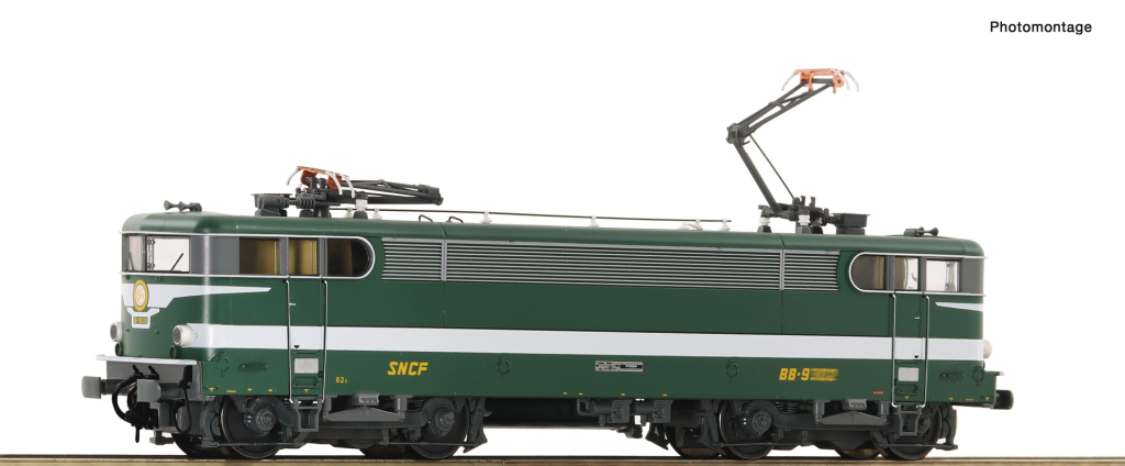 ROCO 7500046 Elektrolokomotive BB 9338 SNCF Spur H0