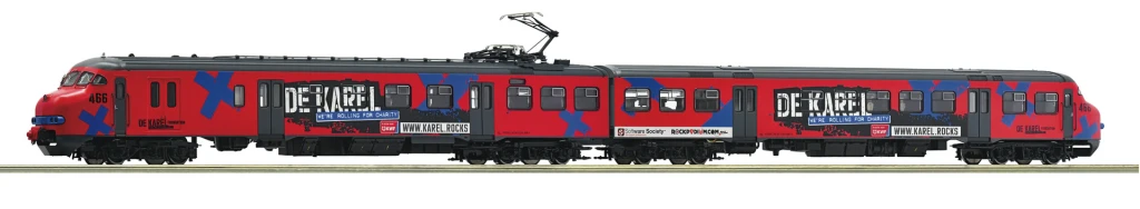 ROCO 7700009 Elektrotriebzug Plan V 466 Karel Spur H0