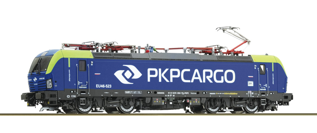 ROCO 70057 Elektrolokomotive EU46-523 PKP Cargo Spur H0