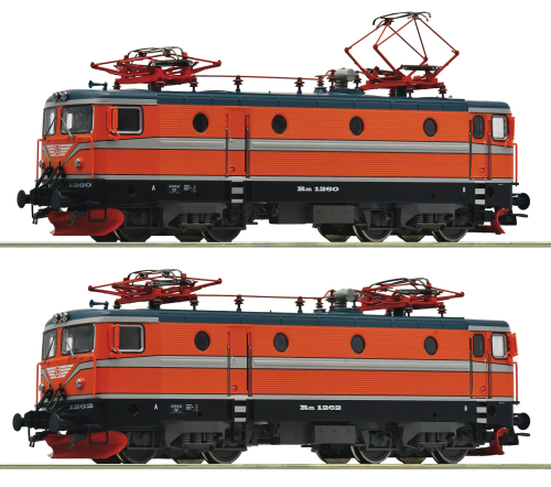 ROCO 7500048 2-tlg. Set Elektrolokomotiven Rm SJ Spur H0