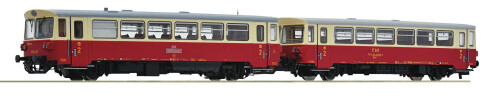 ROCO 7700010 Dieseltriebwagen M 152 0262 mit Beiwagen CSD Spur H0