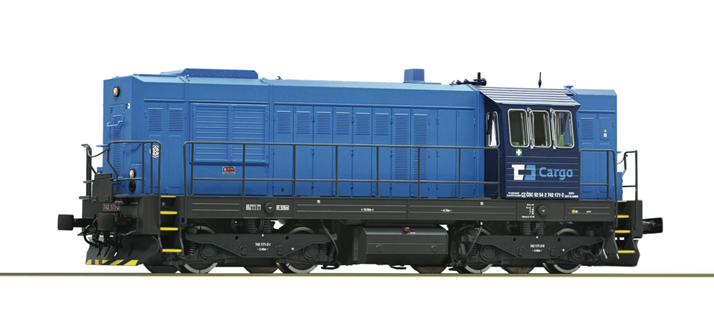 ROCO 7300004 Diesellokomotive 742 171-2 CD Cargo Spur H0