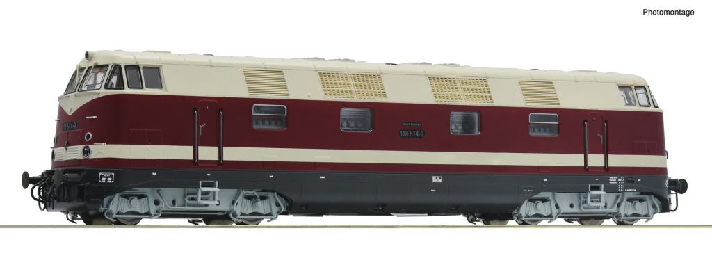 ROCO 7310032 Diesellokomotive BR V 180 DR Spur H0