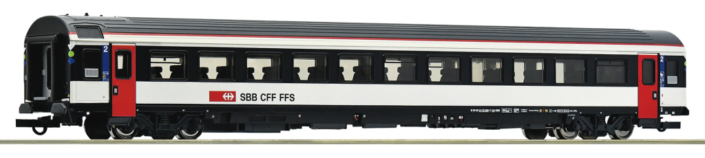 ROCO 74476 Reisezugwagen 2. Klasse SBB Spur H0