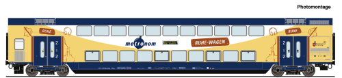 ROCO 6200107 Doppelstockwagen metronom Spur H0