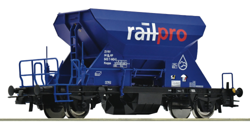 ROCO 6600070 Schotterwagen Railpro Spur H0