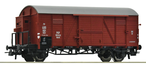 ROCO 6600059 Gedeckter Güterwagen PKP Spur H0