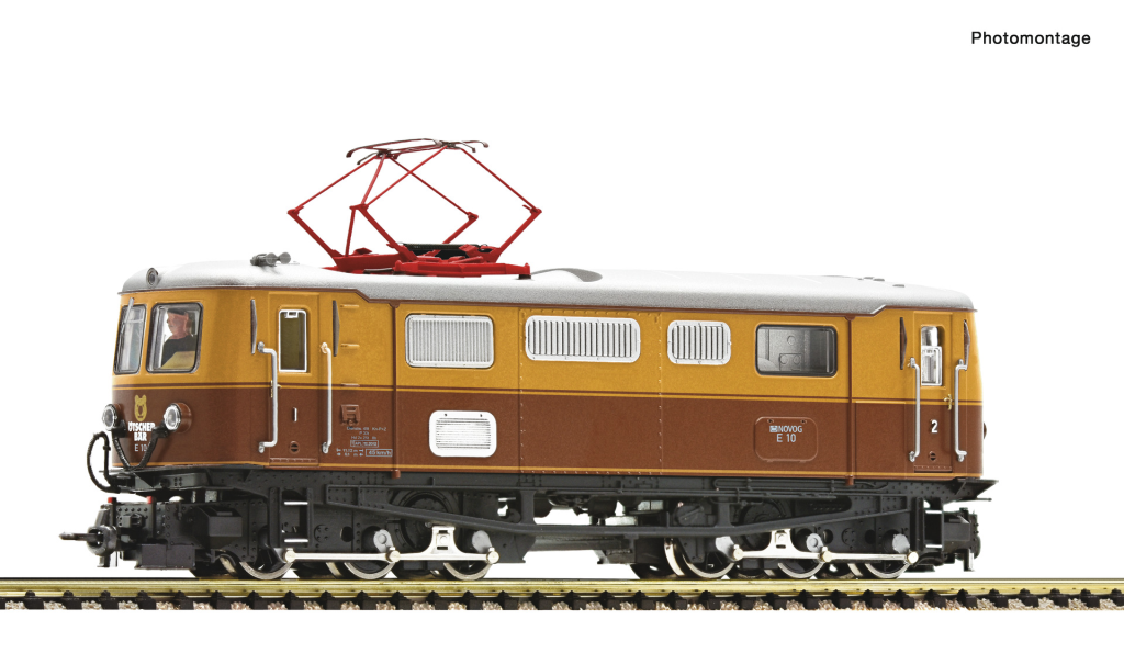 ROCO 7540002 Elektrolokomotive E10 „Ötscherbär“ NÖVOG Spur H0e