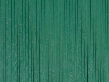Auhagen 52419 1 Dekorplatte Bretterwand grün lose Spur H0/TT/N