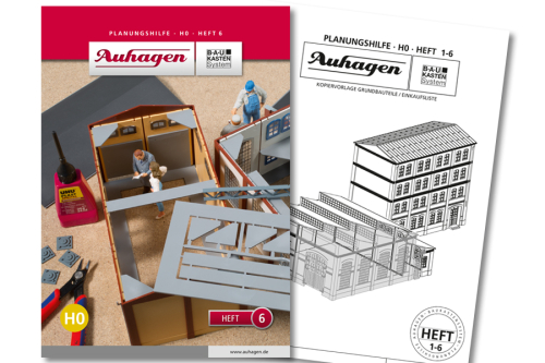 Auhagen 80006 Planungshilfe - Heft 6 Spur H0