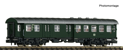 Fleischmann 6260029 Umbauwagen 2. Klasse mit Gepäckabteil DB Spur N