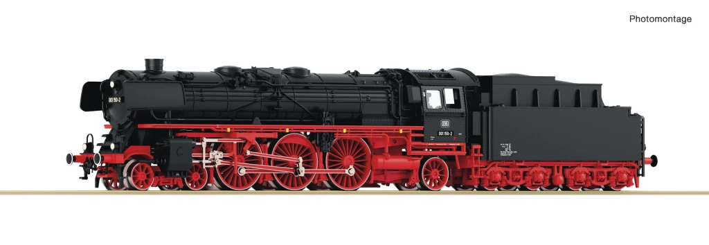 Fleischmann 714500 Dampflokomotive 001 150-2 DB Spur N