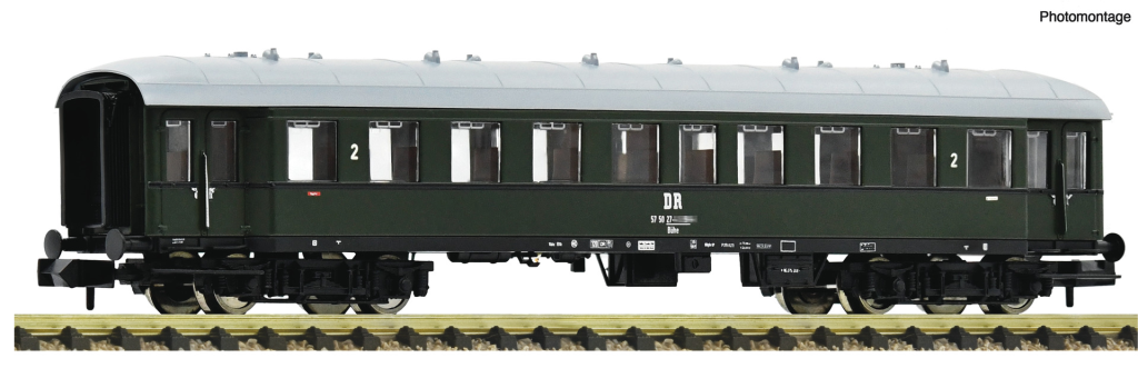 Fleischmann 6260021 Eilzugwagen 2. Klasse DR Spur N