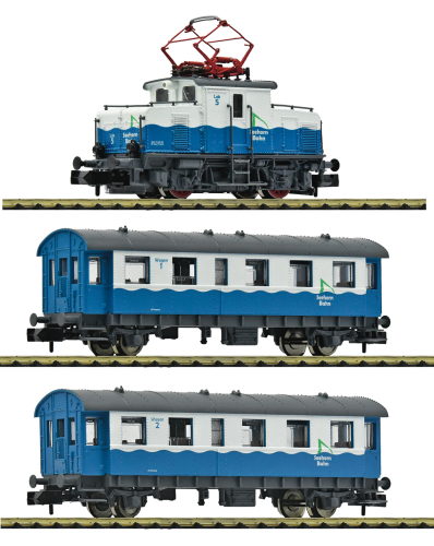 Fleischmann 5560001 3-tlg Set: Zahnradbahn Privatbahn Spur N