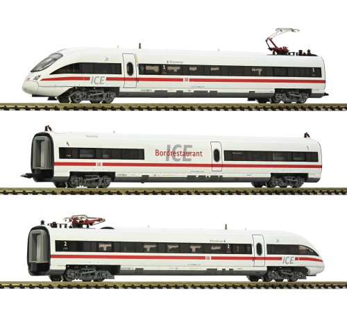 Fleischmann 7770006 3-tlg. Set: Elektrischer ICE-Triebwagenzug BR 411 DB AG Spur N